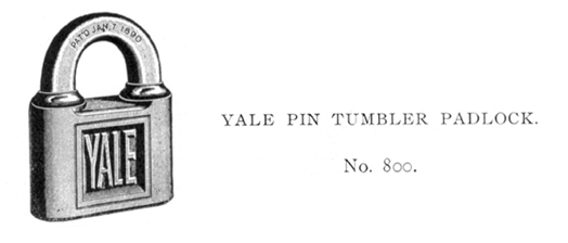 Pin Tumbler Lock or Yale Lock